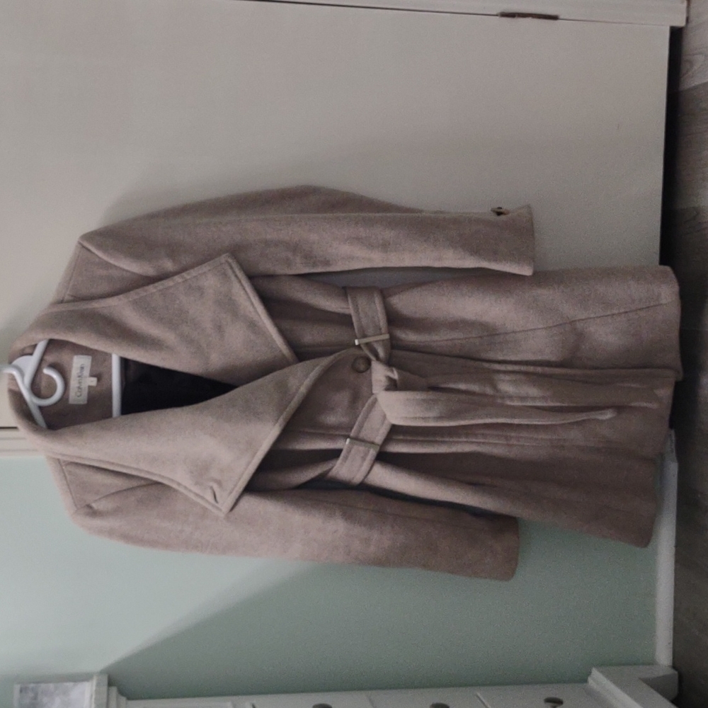 Ladies wool winter dress coat